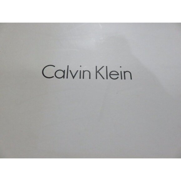 Calvin Klein Patrish Brand New!! Black Italian Leather Caged Heels Pumps sz 7.5 - Picture 13 of 13